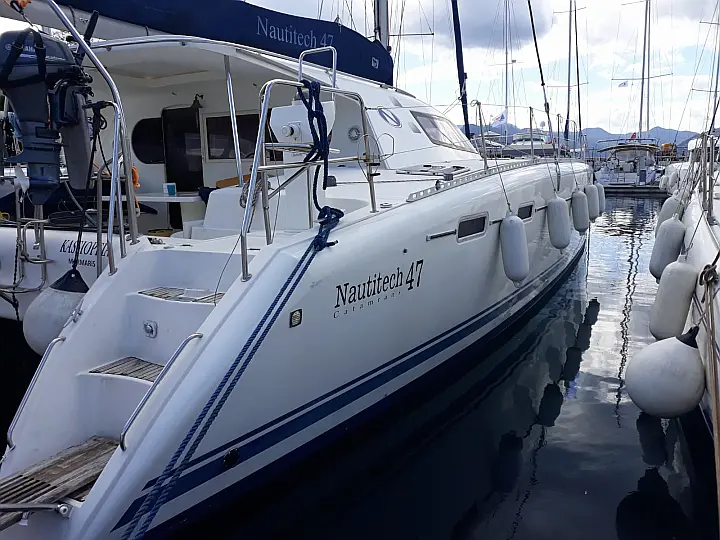 Nautitech 47 A Nice Catamaran Sailboat To Charter